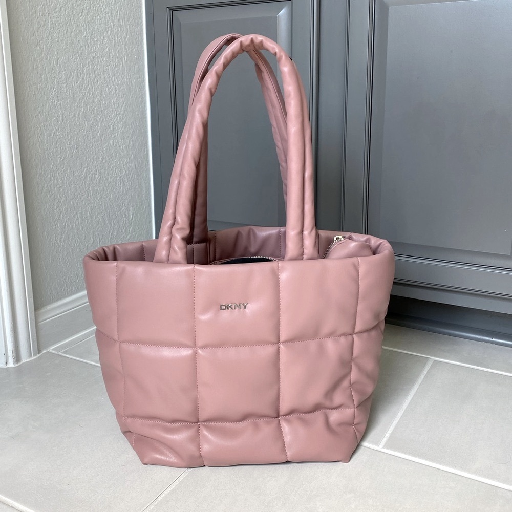DKNY Poppy Tote Antique Rose Large Shoulder Bag Tote